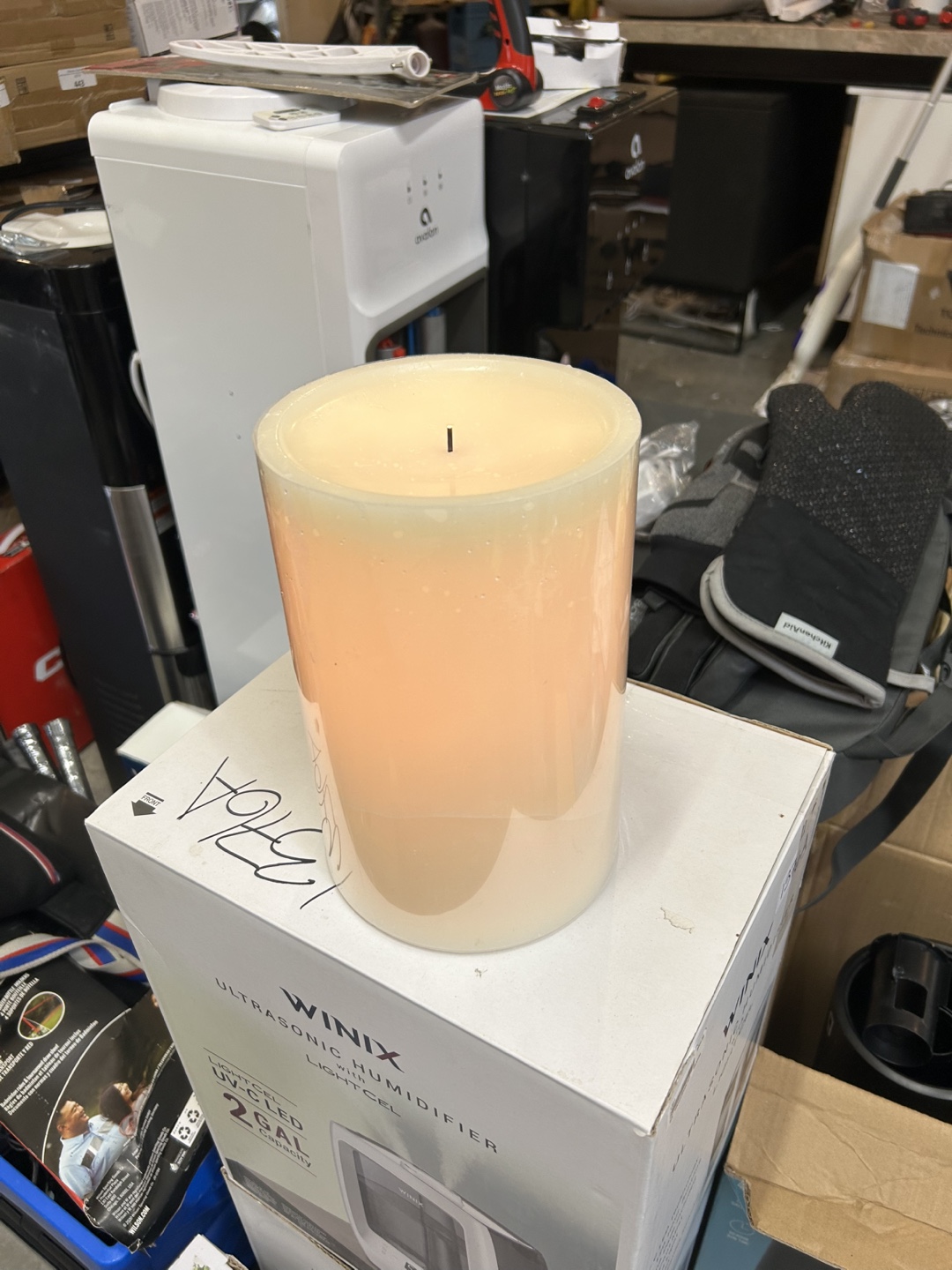 Set of Three LED Pillar Candles - photo 4