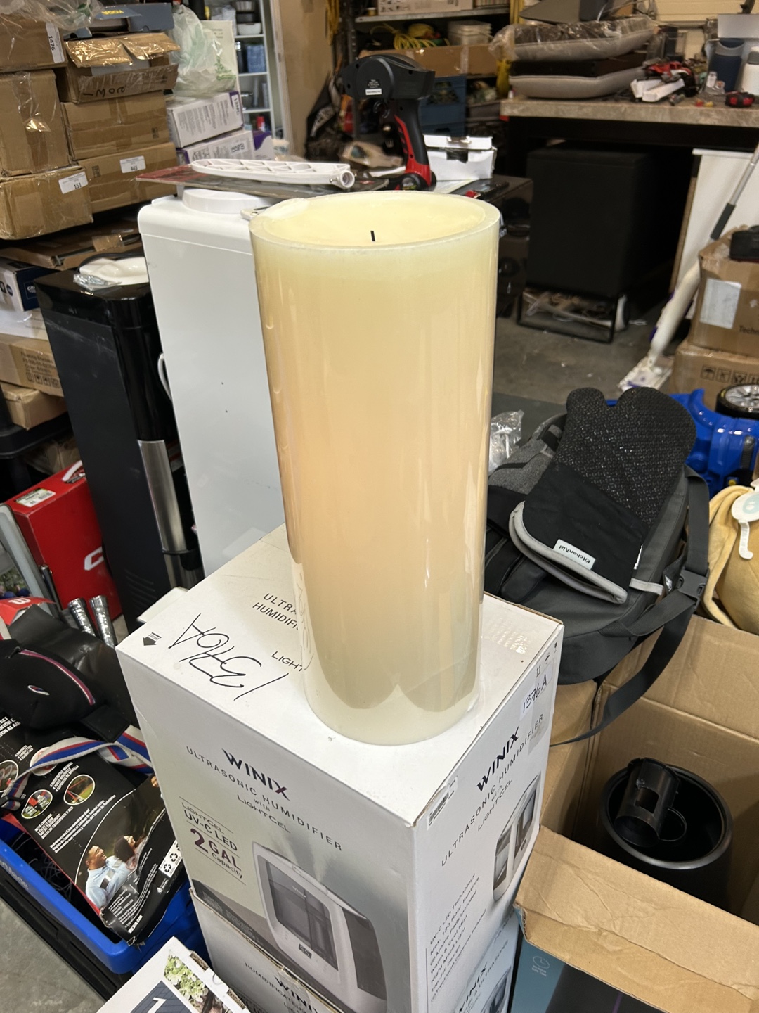 Set of Three LED Pillar Candles - photo 2