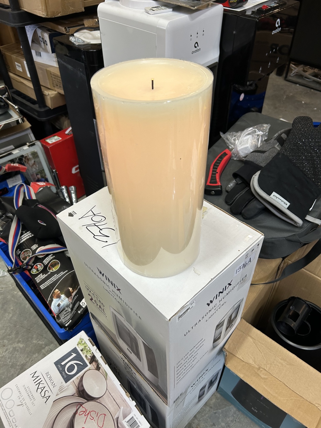 Set of Three LED Pillar Candles - photo 3
