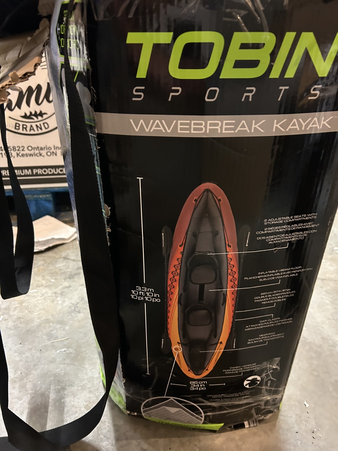 Tobin Sports Wavebreak Kayak - photo 3