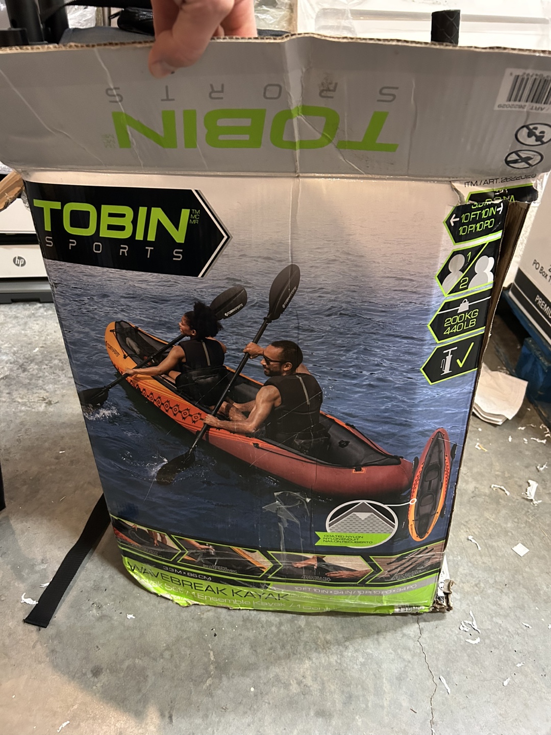 Tobin Sports Wavebreak Kayak