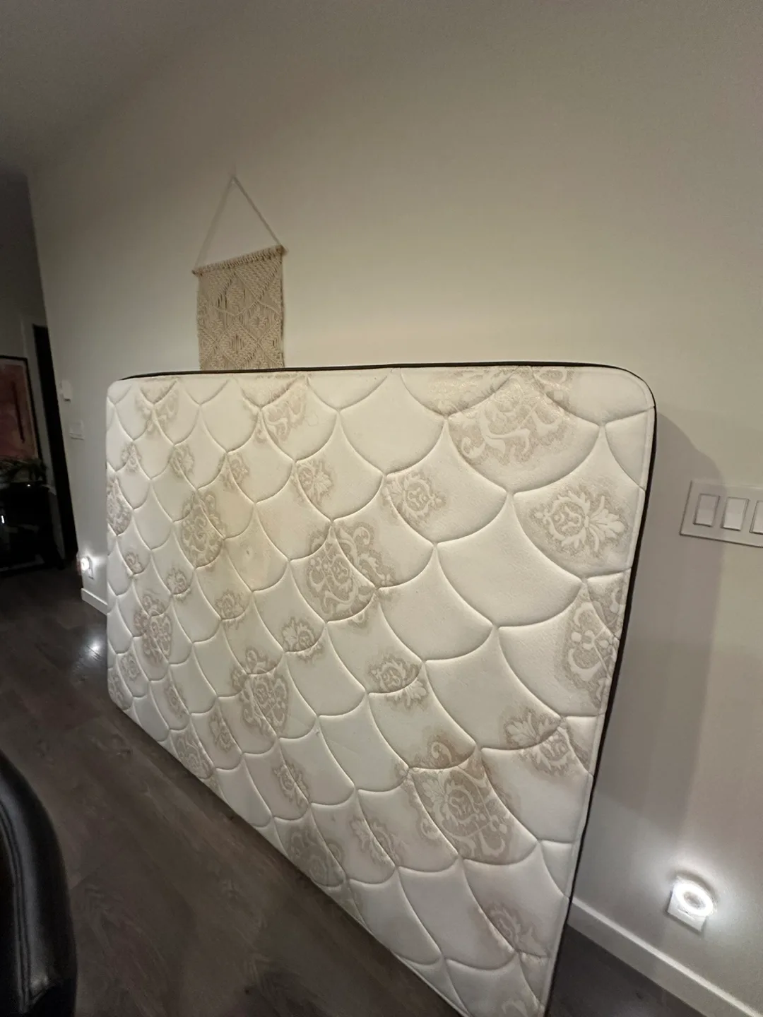 Queen Mattress and  IKEA Metal Frame image indicator(4)