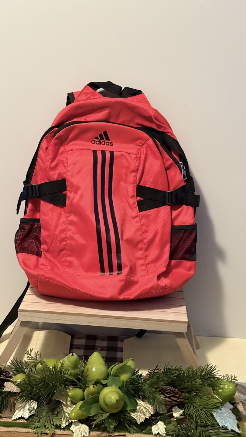 Adidas Red Backpack