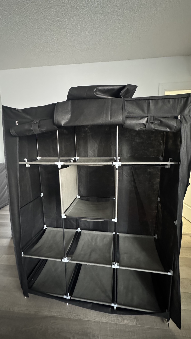 Portable Fabric Wardrobe Closet Organizer