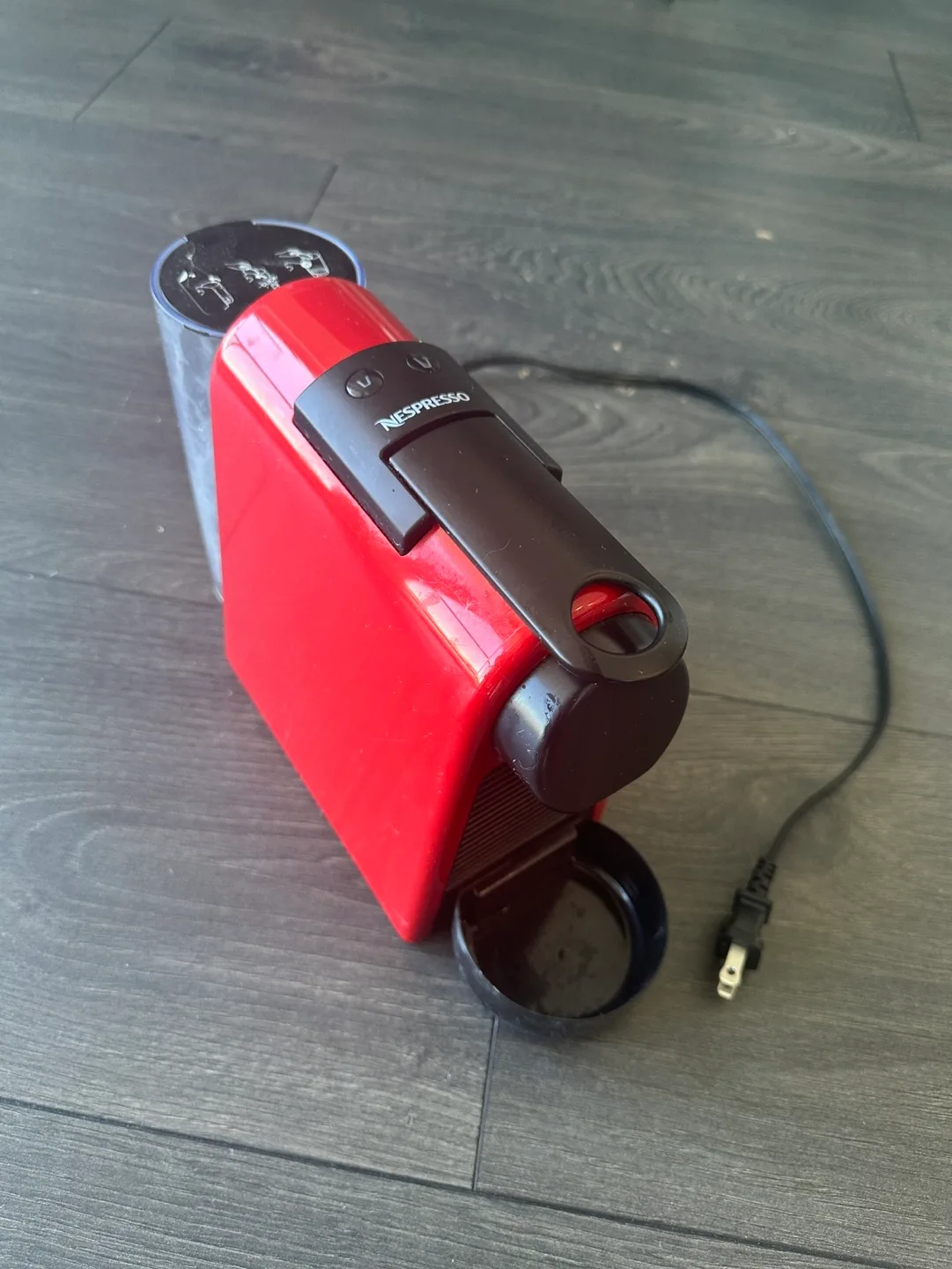 Nespresso Essenza Mini D Ruby Red Coffee Machine