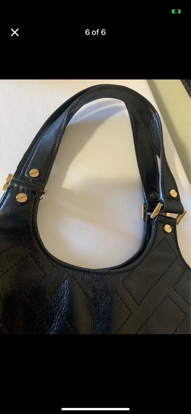 Tory Burch Black Leather Tote Bag - photo 3