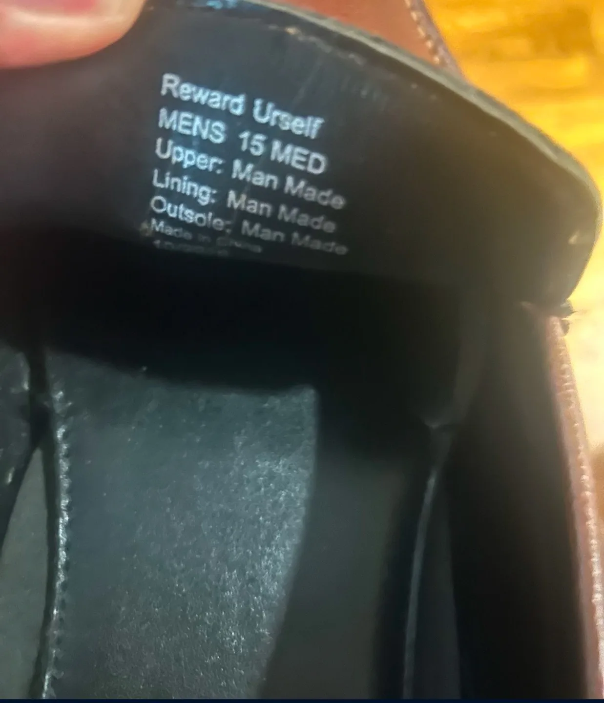 Men's Brown Leather Loafers/Dress Shoes, US Men’s 15 image indicator(4)