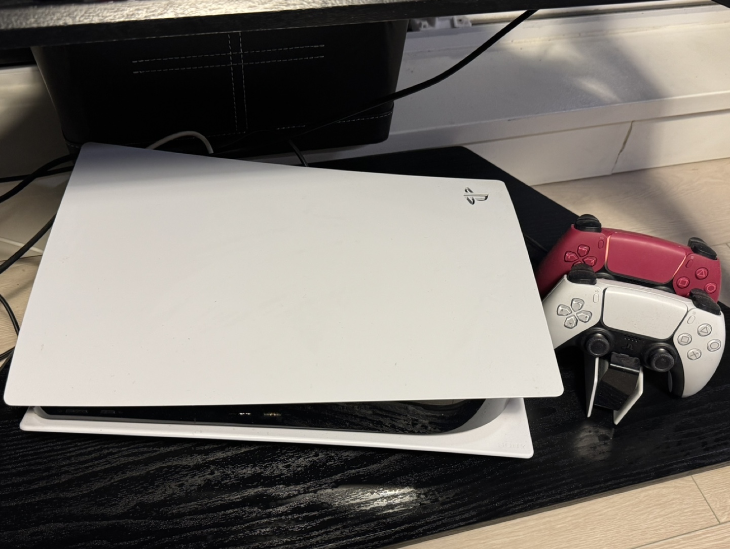 PS5 Console with Two Controllers and Charger - photo 2