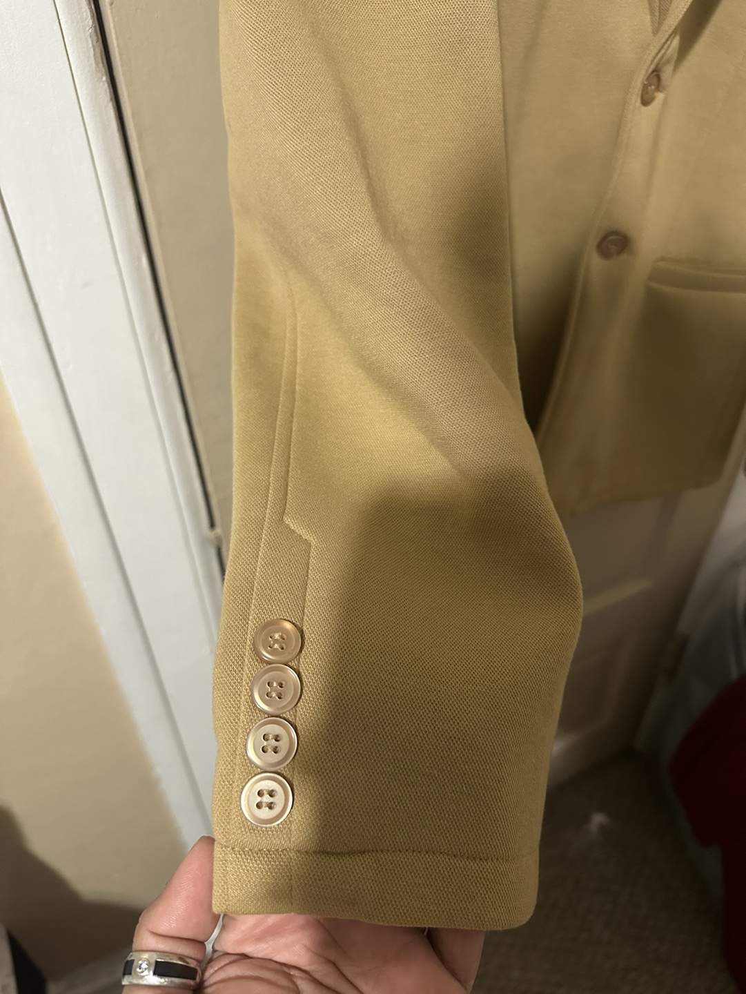 Elegant Men's Beige Blazer - photo 2