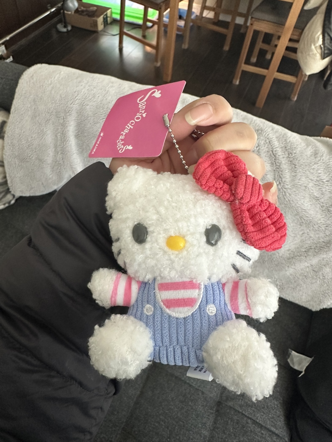 Hello Kitty Plush Keychain