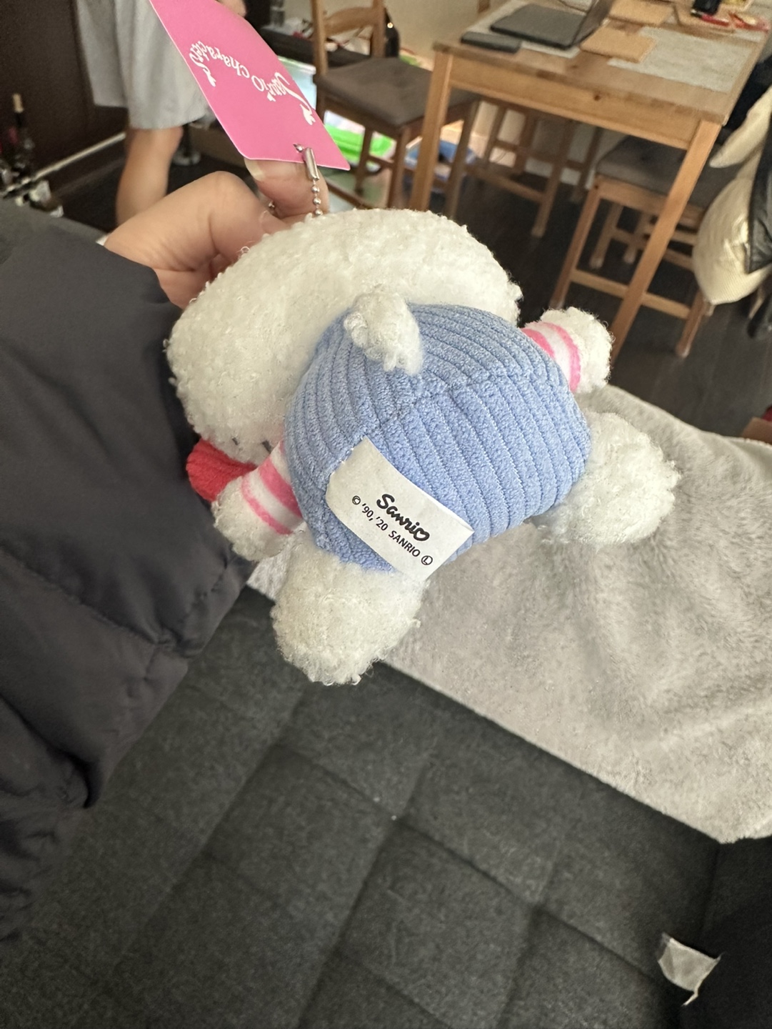 Hello Kitty Plush Keychain - photo 3