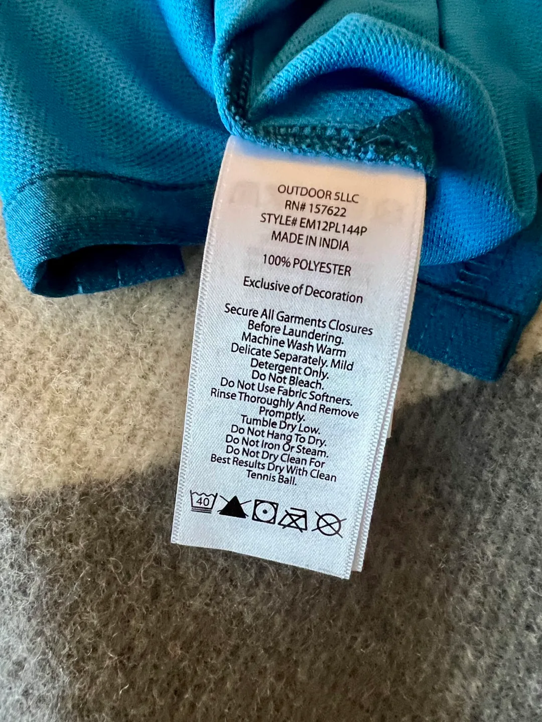 Eddie Bauer Men's Freeport Performance Polo Shirt True Blue image indicator(6)