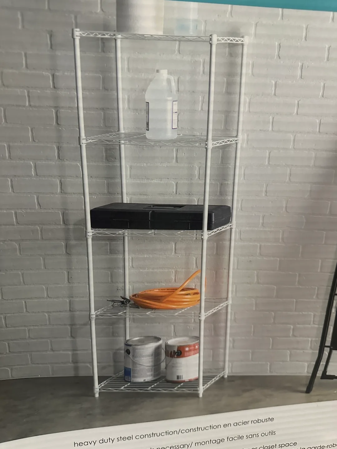 Soap dispenser, shelves image indicator(4)