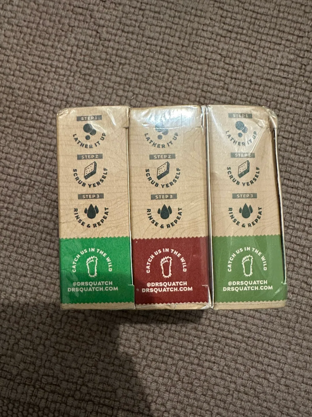 Dr. Squatch Cool Fresh Aloe Soap and Two Mystery Soaps image indicator(2)