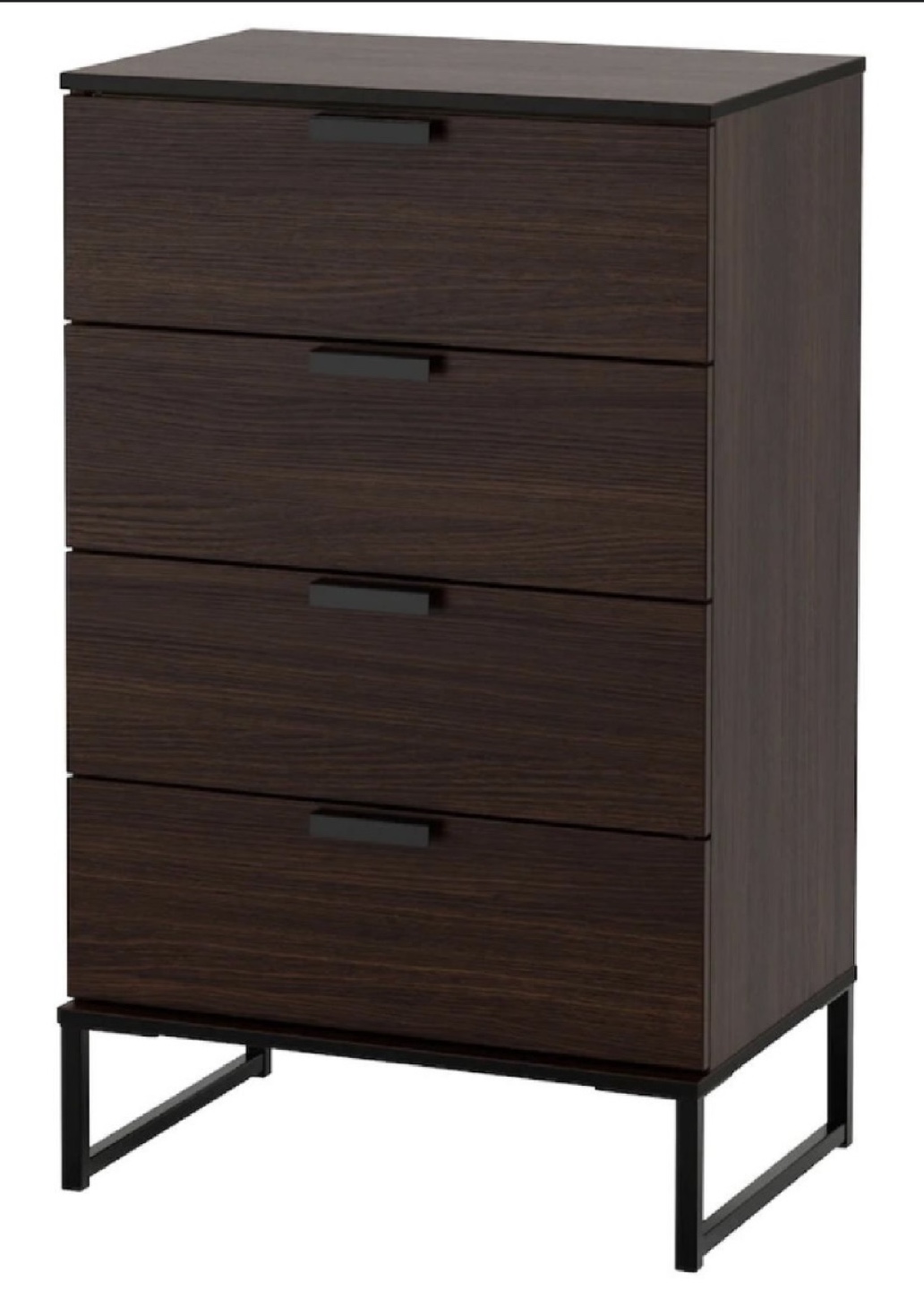 IKEA Trysil 4-Drawer Chest Dark Brown