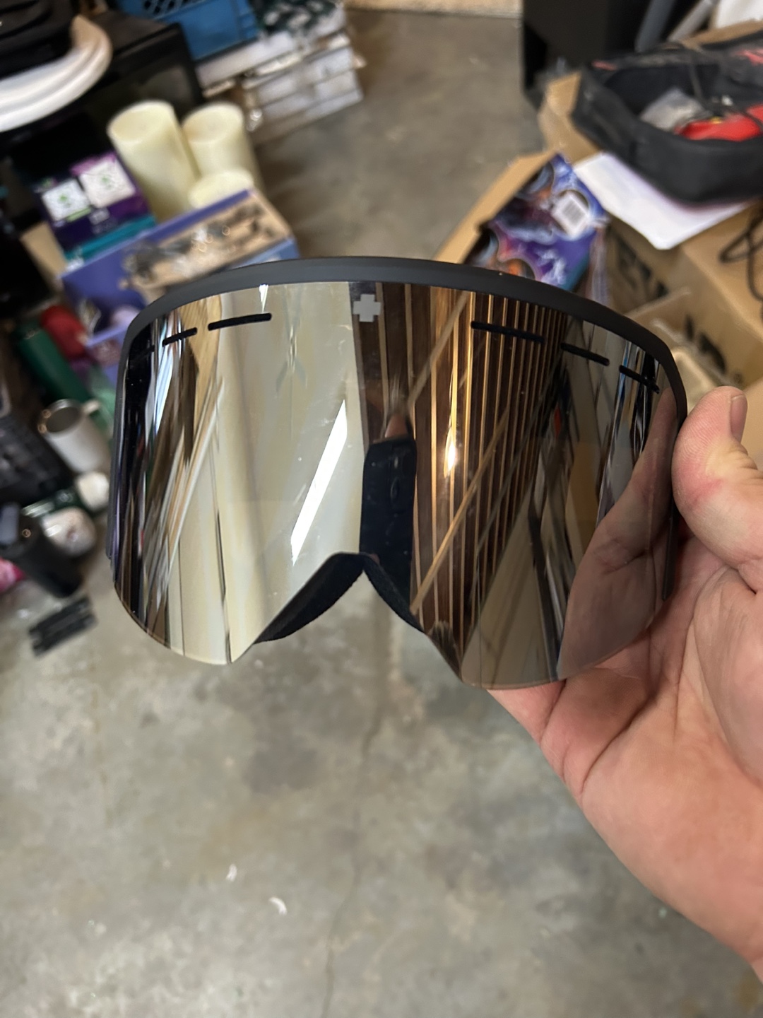 Spy Optic Snow Goggles - Black Frame, Mirror Lens