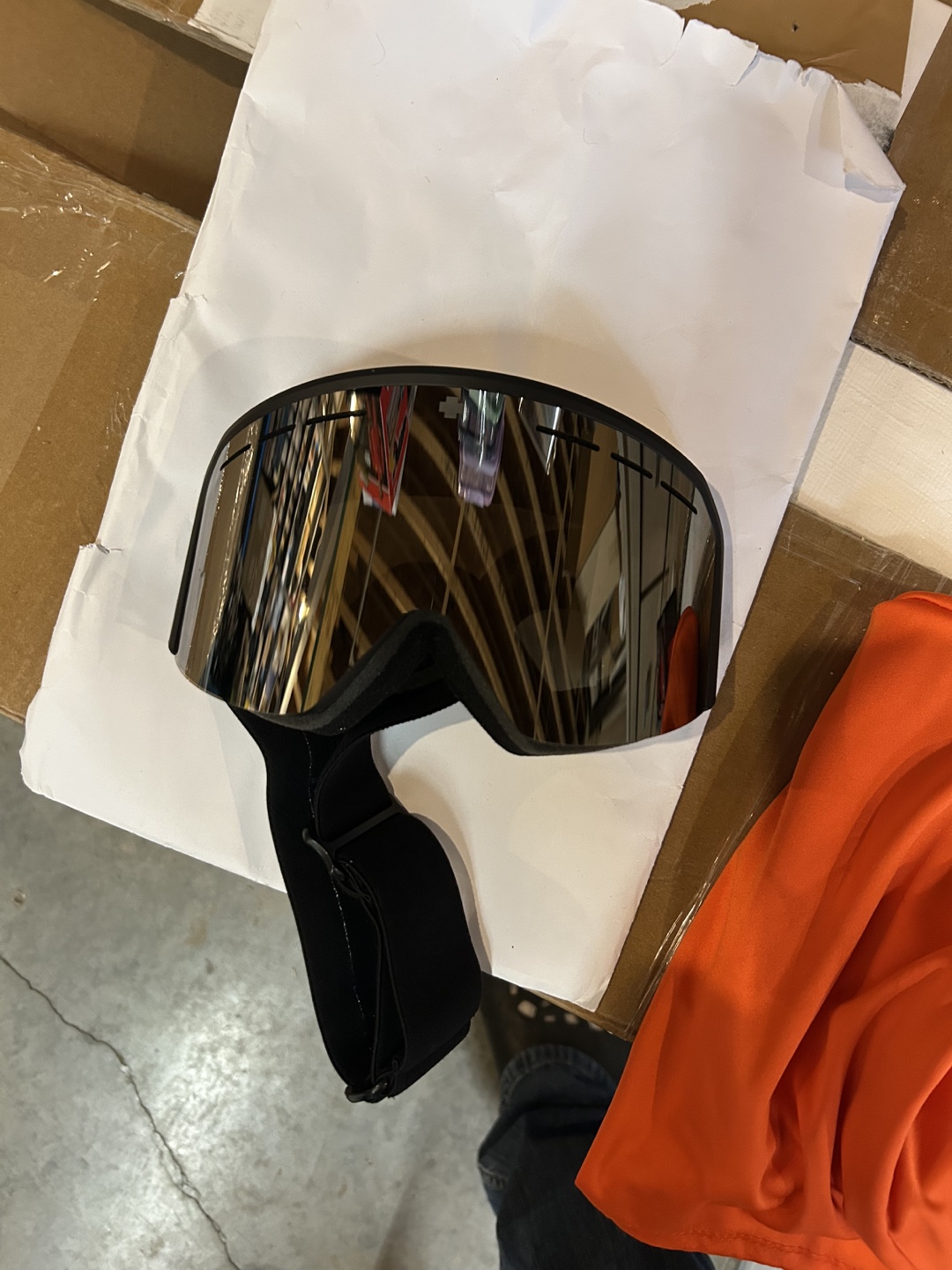 Spy Optic Snow Goggles - Black Frame, Mirror Lens - photo 4