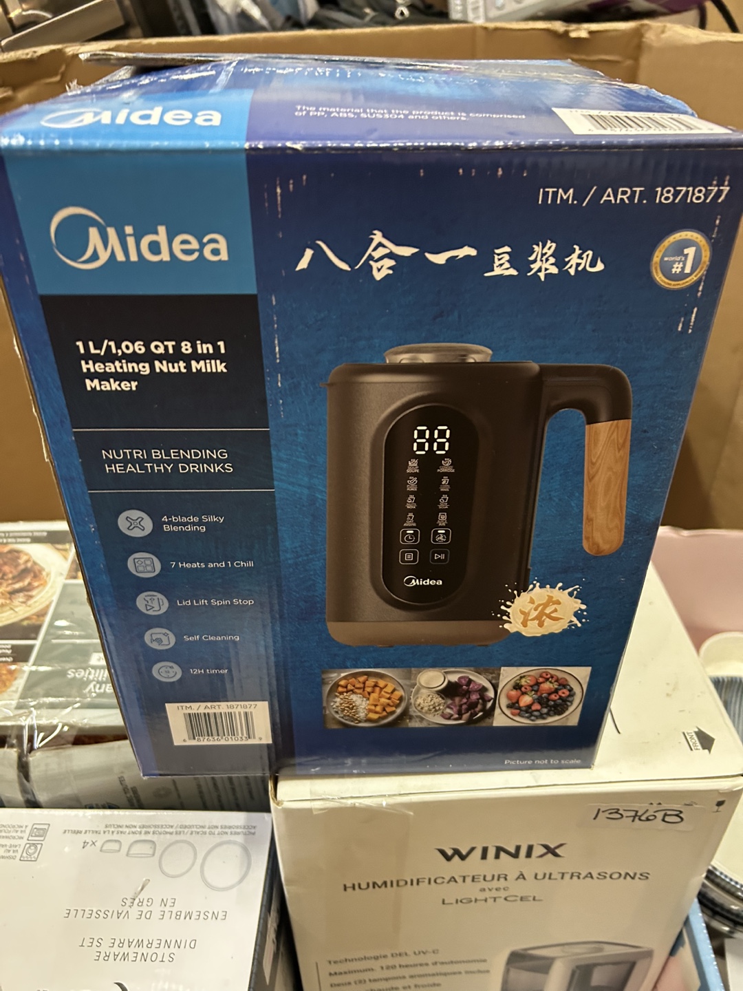 Midea 8 in 1 Heating Nut Milk Maker