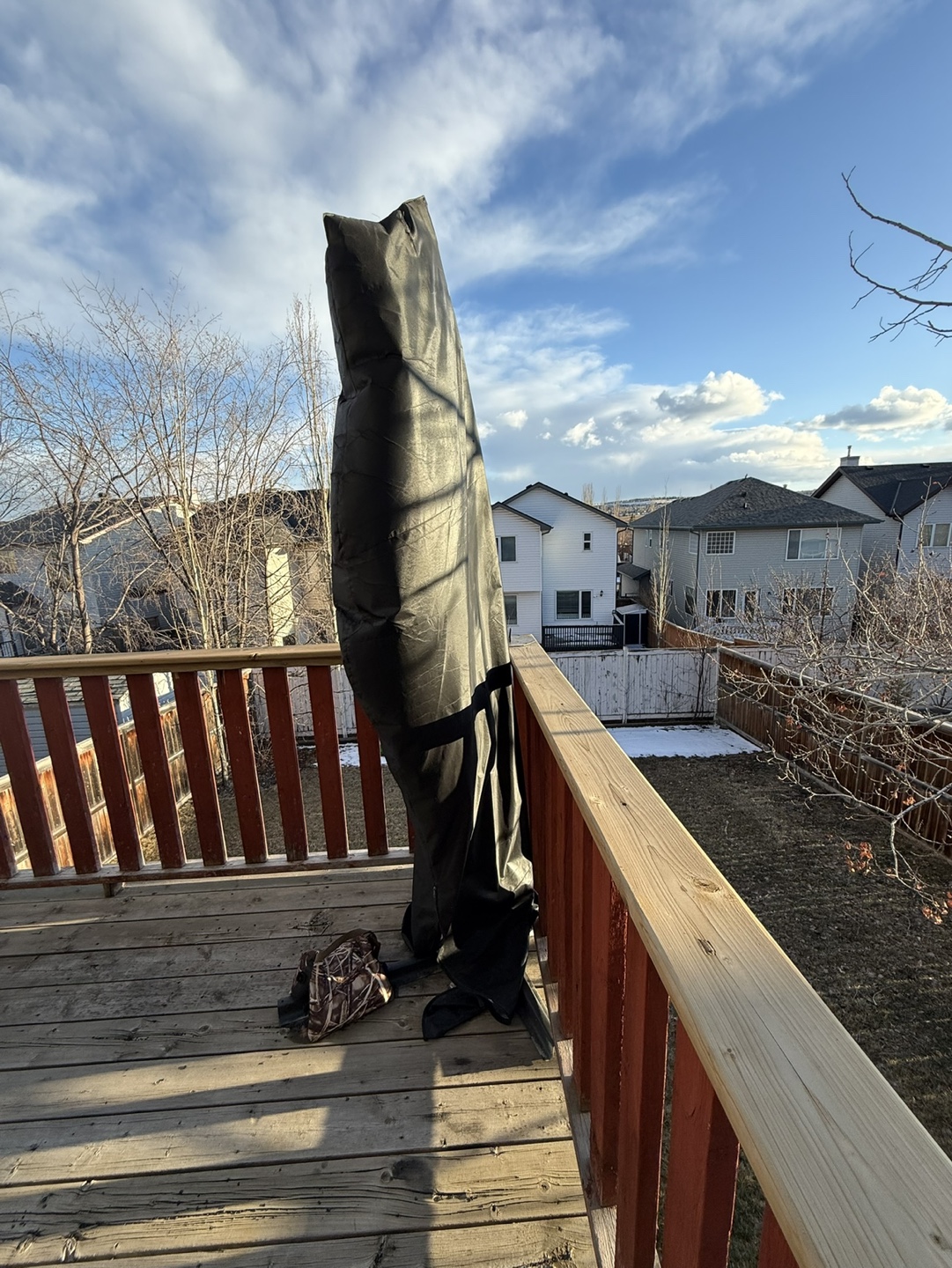Patio Cantilever Umbrella and Cover - photo 2