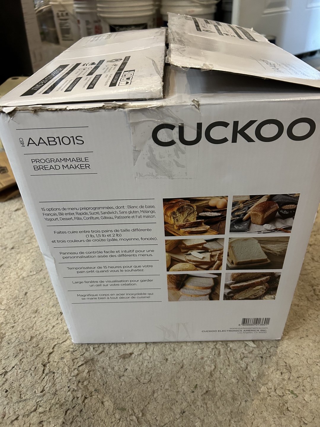 Cuckoo Programmable Bread Maker - New in Box - photo 4