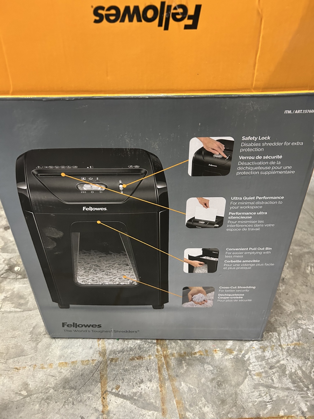 Fellowes Powershred 150C Cross-Cut Shredder - photo 2