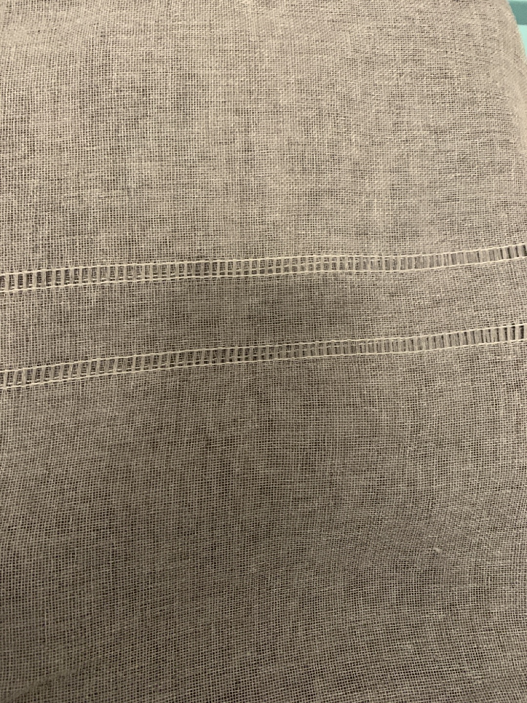 Pair of curtains: Teal and Grey - photo 2