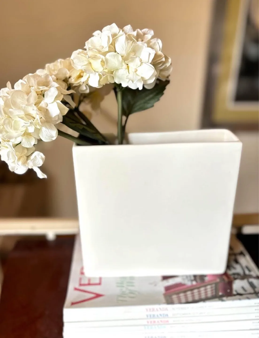 Vintage Jacques Molin Rectangular Vase, Like New image indicator(2)