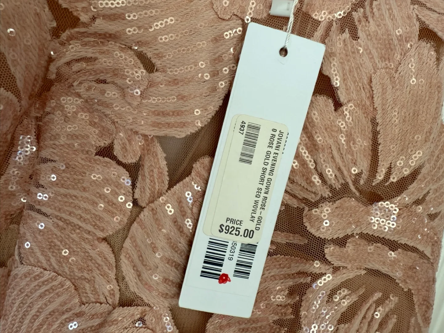 Jovani Evening Gown - Rose Gold image indicator(5)