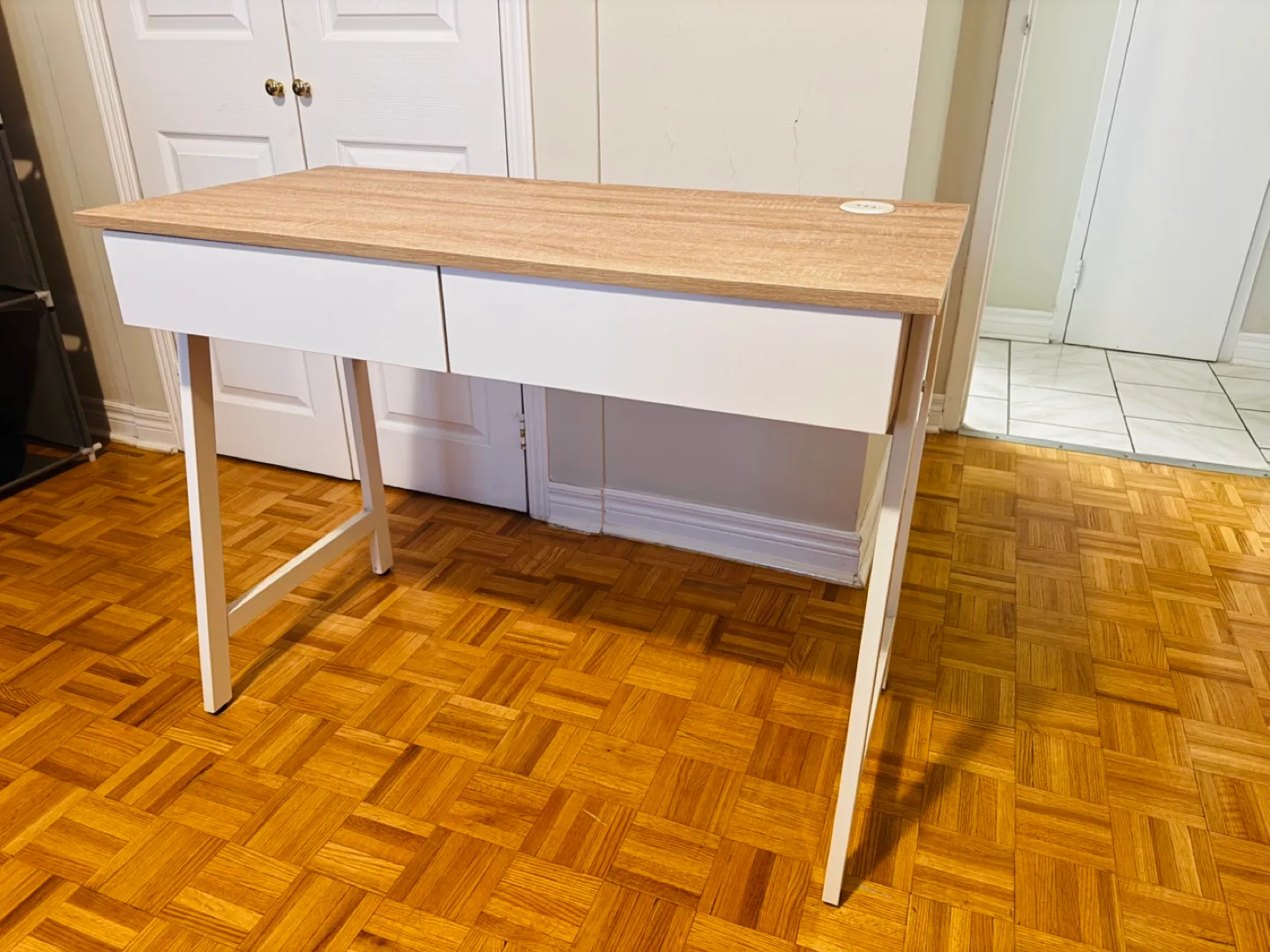 Modern Two-Drawer Writing Desk thumbnail