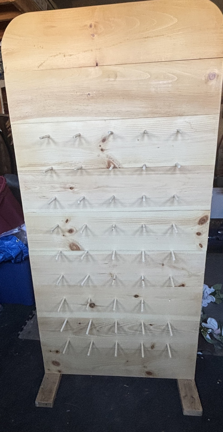 Wooden donut wall - photo 2