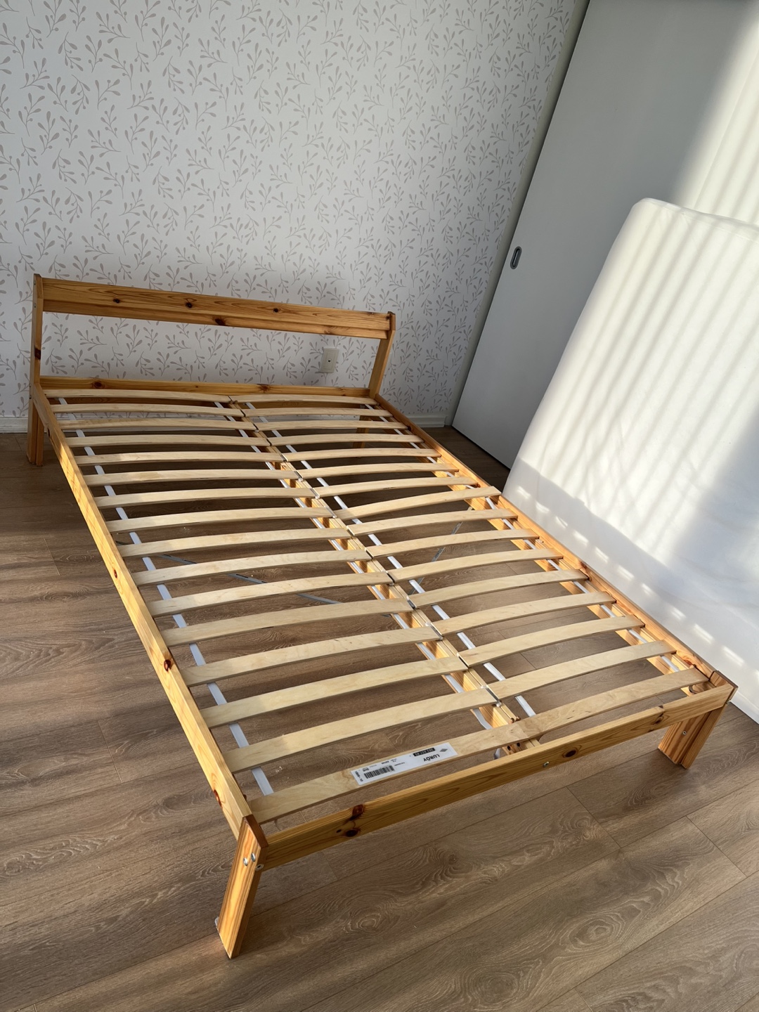 IKEA Neiden Bed Frame with Slatted Base