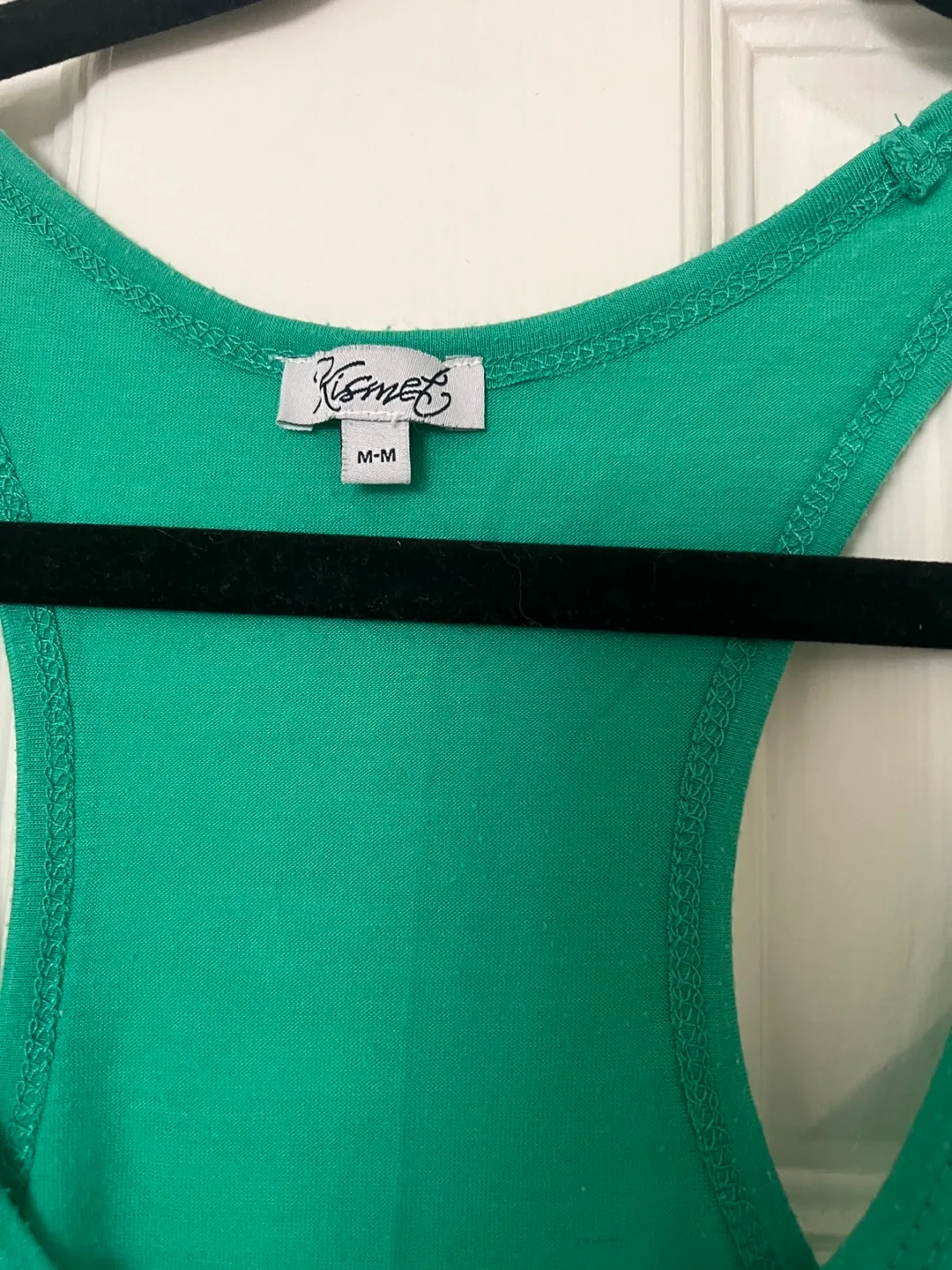 Kismet Women's Green Seahorse Tank Top - Size Medium image indicator(4)
