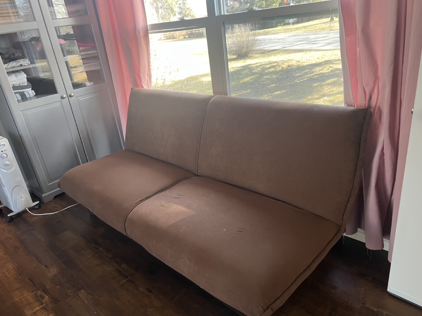 Brown Futon Couch