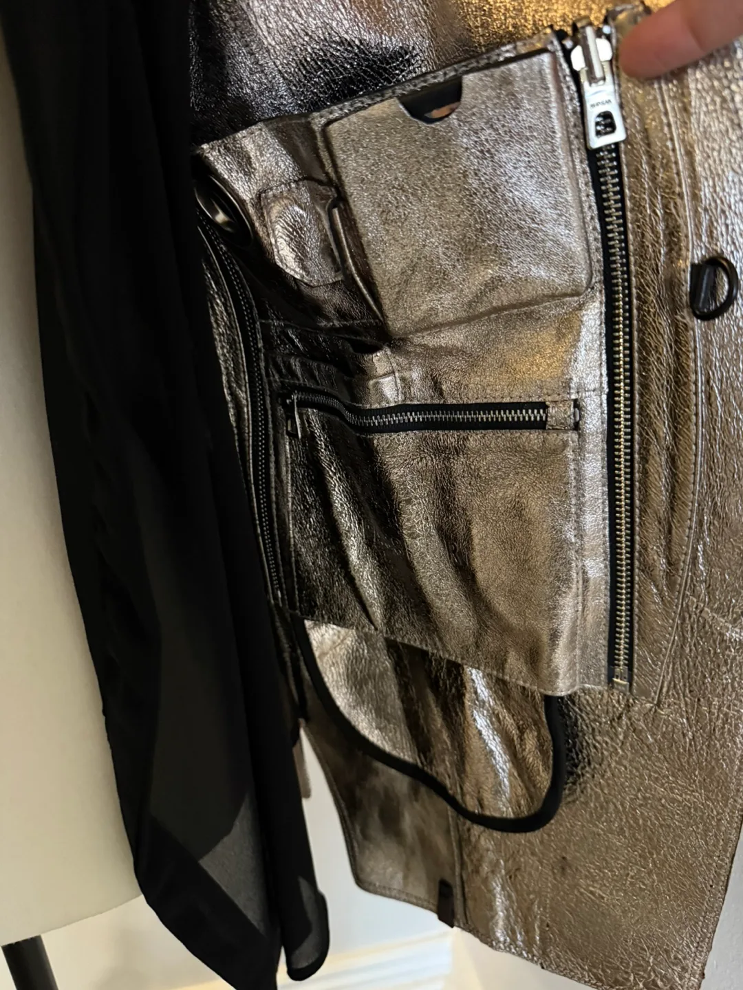 Rudsak Leather Jacket with removable pockets image indicator(6)