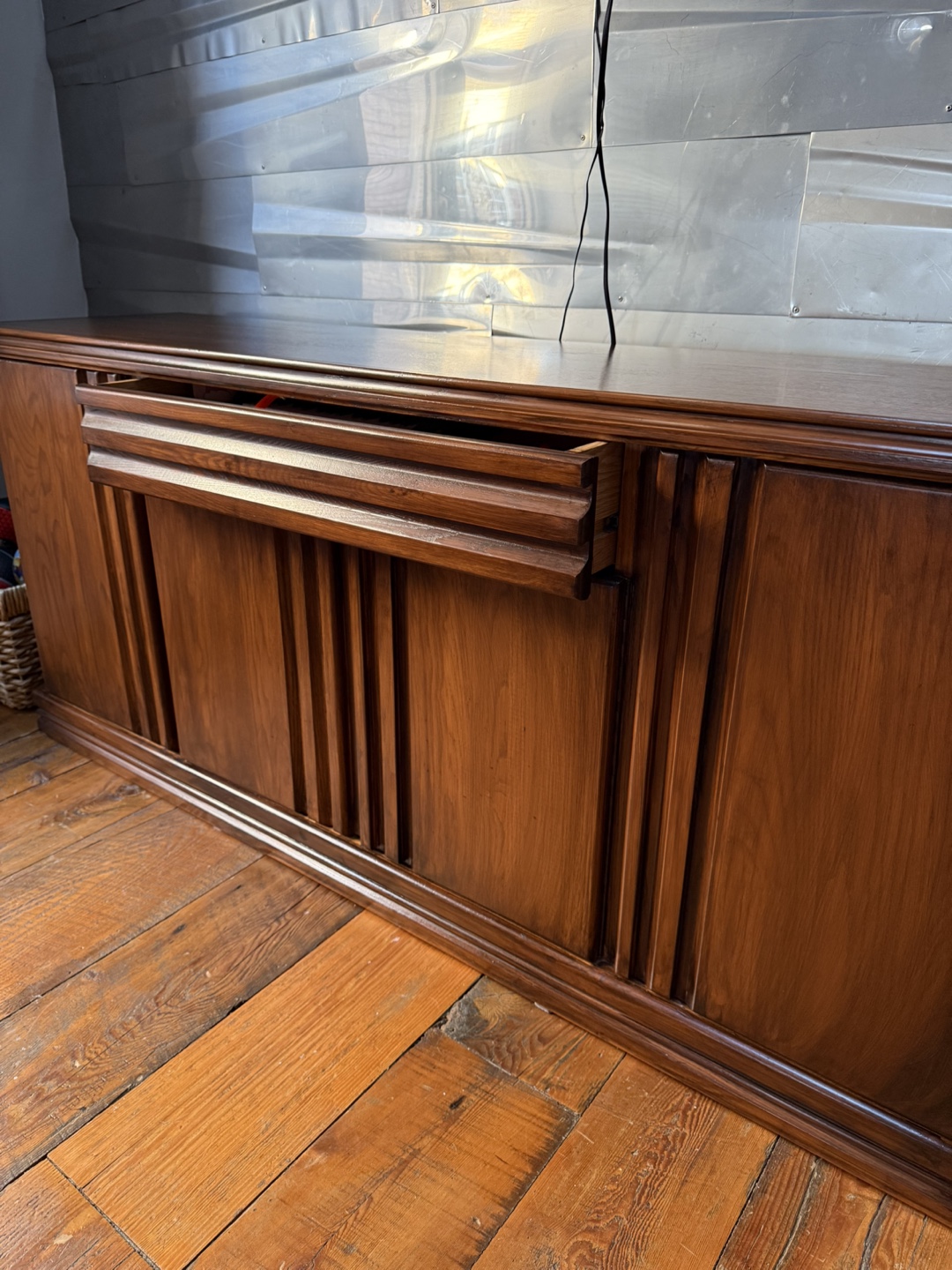 Mid-Century Modern Entertainment Center
