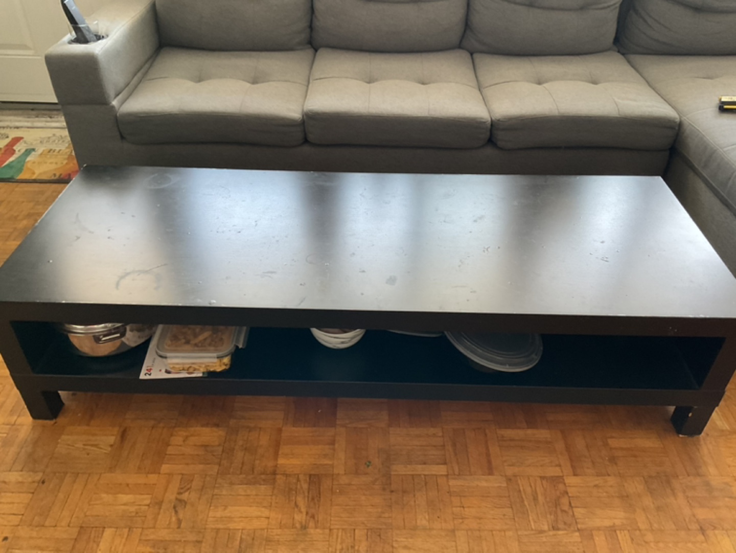 IKEA Lack Coffee Table - Black-Brown #freecycle