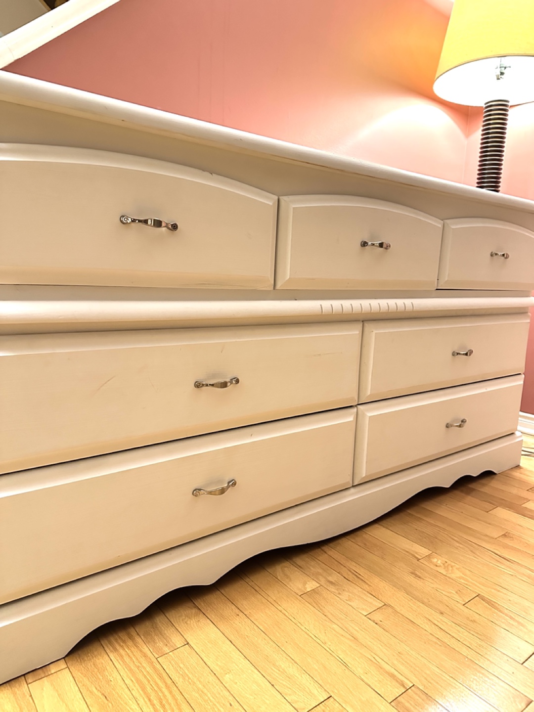 Beautiful White Solid Wood Dresser (CAN DELIVER) - photo 2