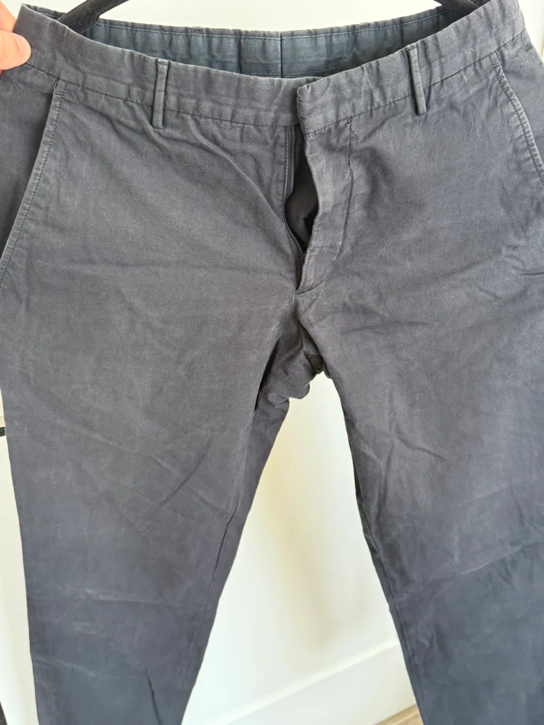 BURBERRY Men’s Pants Dark/Blue image indicator(2)