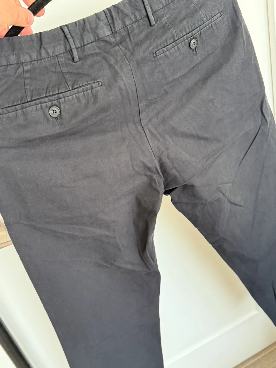 BURBERRY Men’s Pants Dark/Blue image indicator(7)