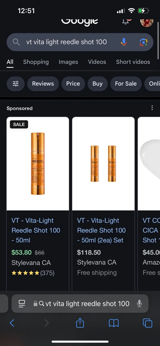 VT - Vita-Light Reedle Shot 100 - 50ml image indicator(2)