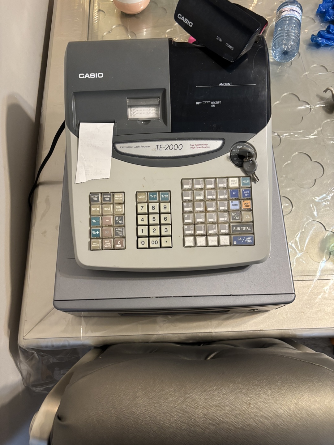 Casio TE-2000 Electronic Cash Register