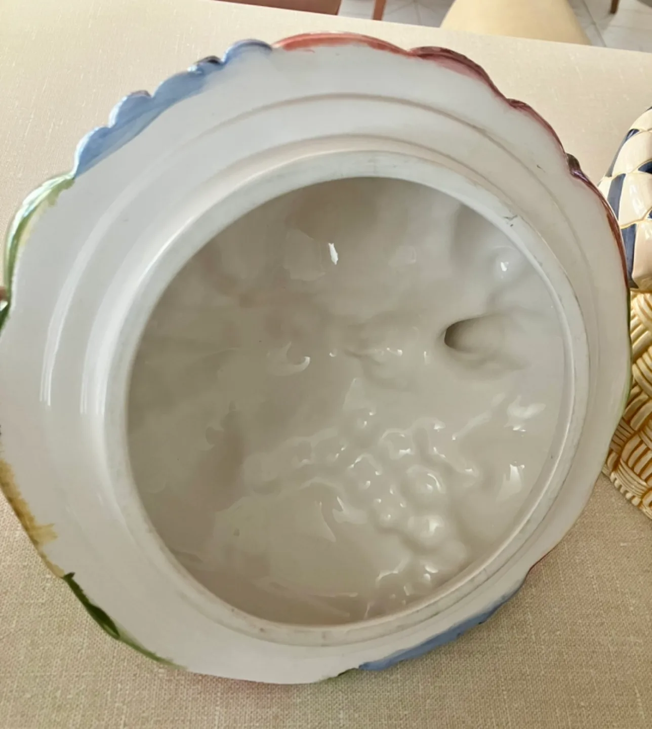 Vintage Fruit Basket Cookie Jar image indicator(3)