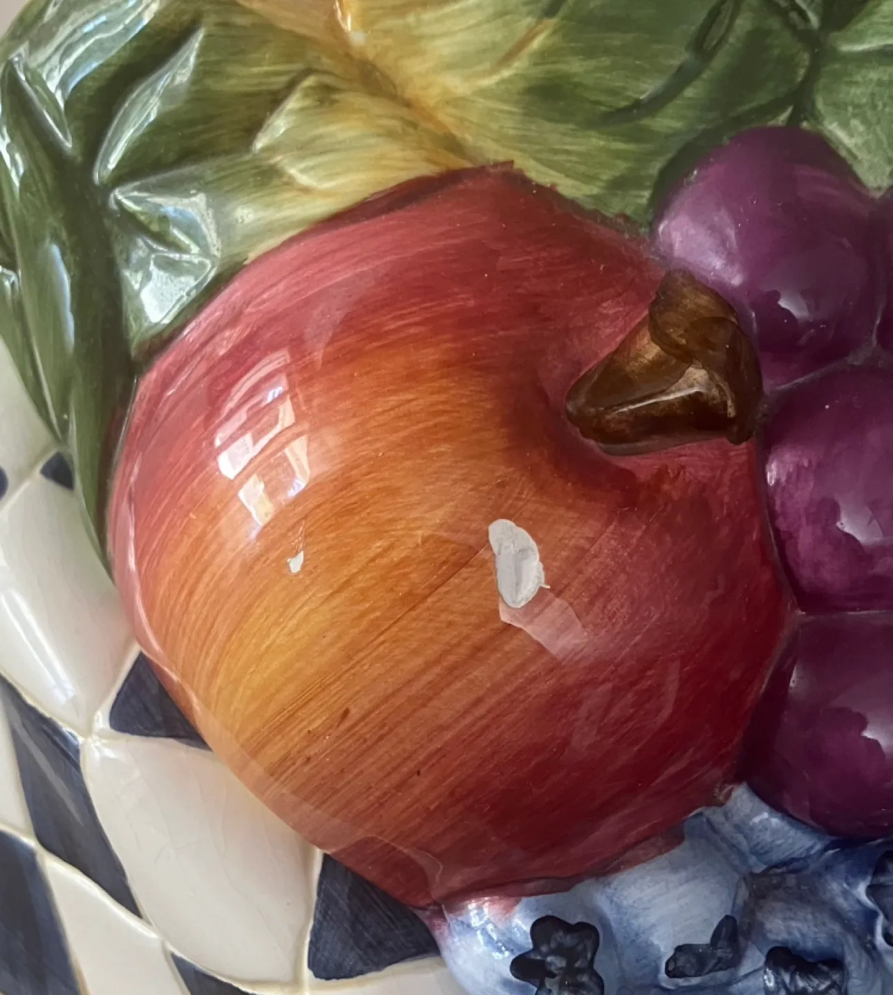 Vintage Fruit Basket Cookie Jar image indicator(8)