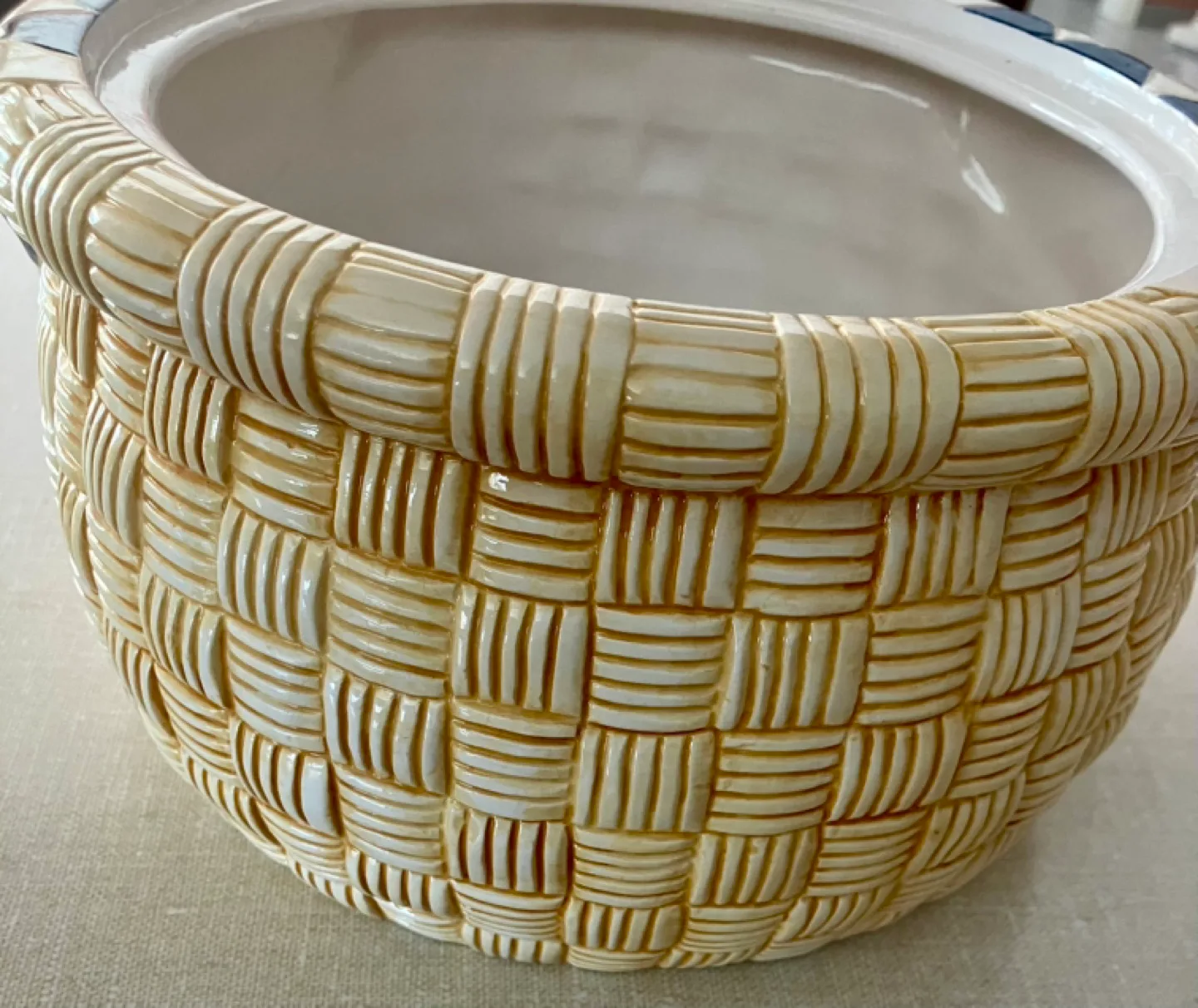 Vintage Fruit Basket Cookie Jar image indicator(9)