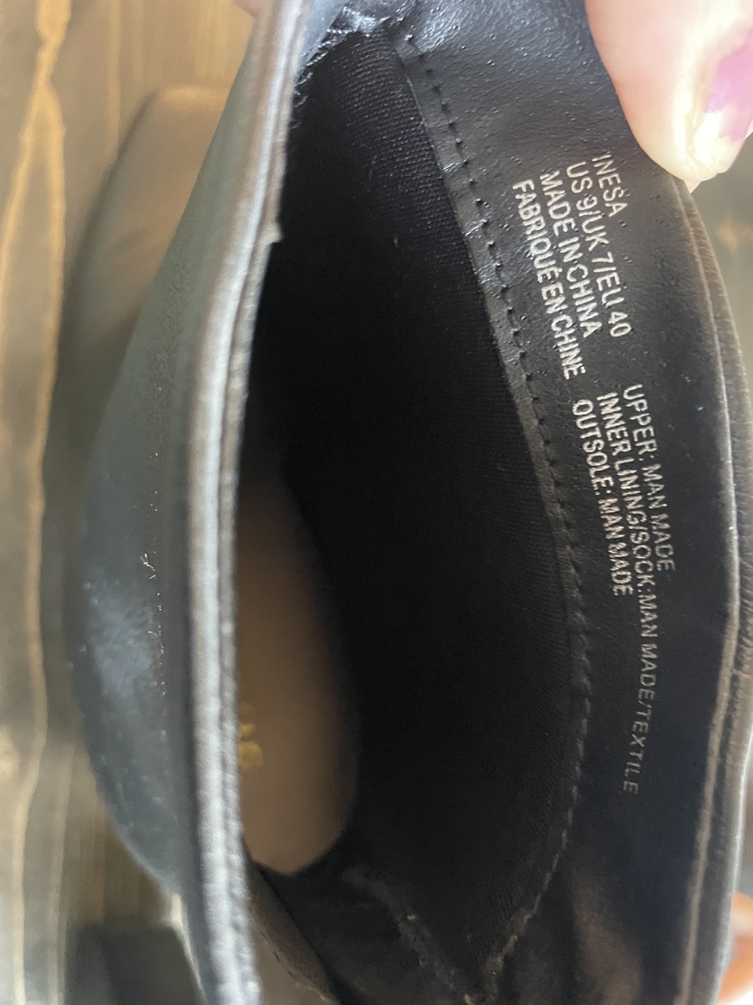 Women's Black Ankle Boots Size 7 - photo 4
