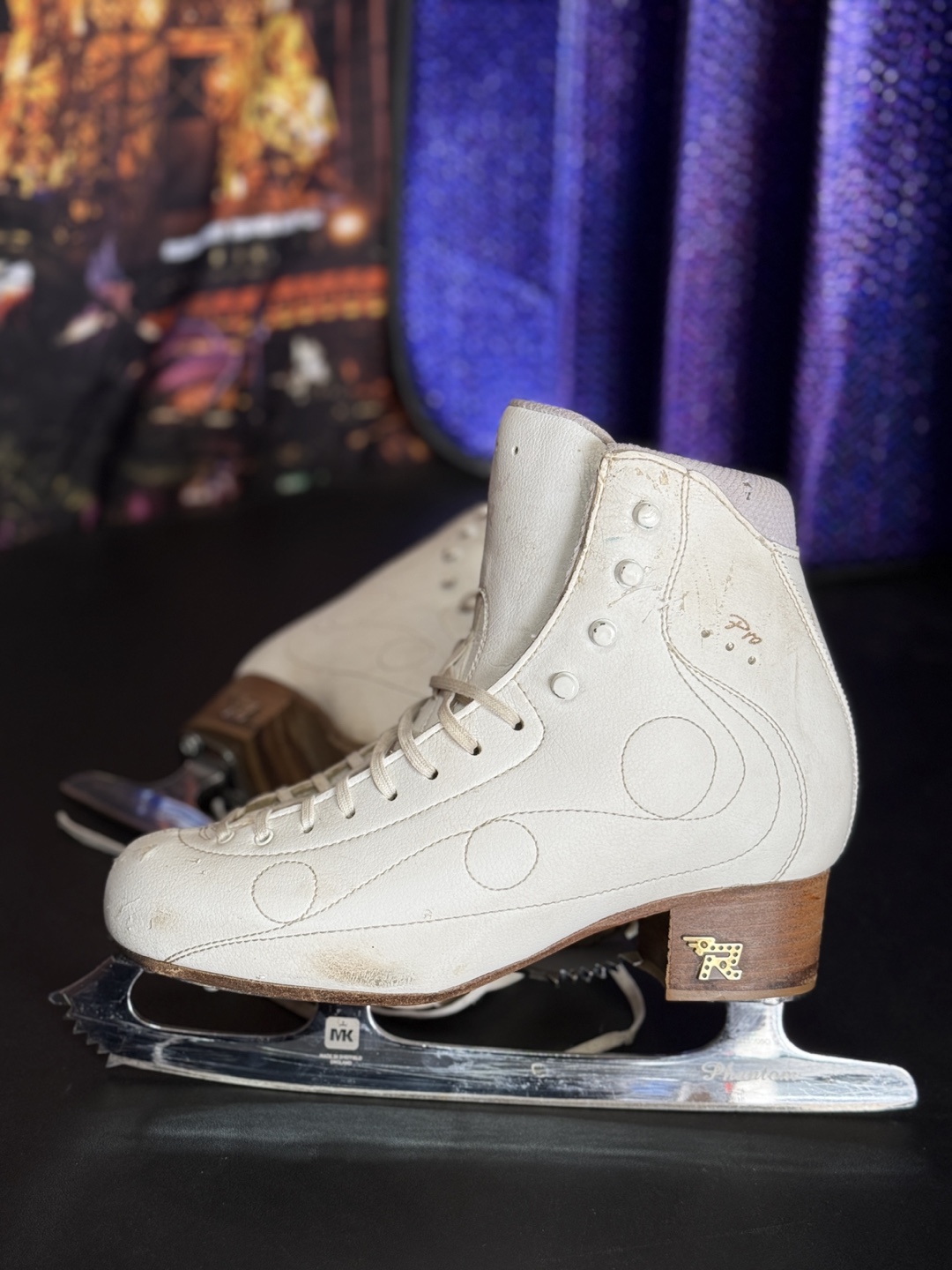 Used Riedell Figure Skates with MK Phantom Blades - Women's