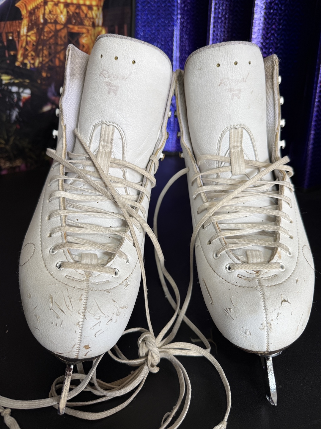 Used Riedell Figure Skates with MK Phantom Blades - Women's - photo 4