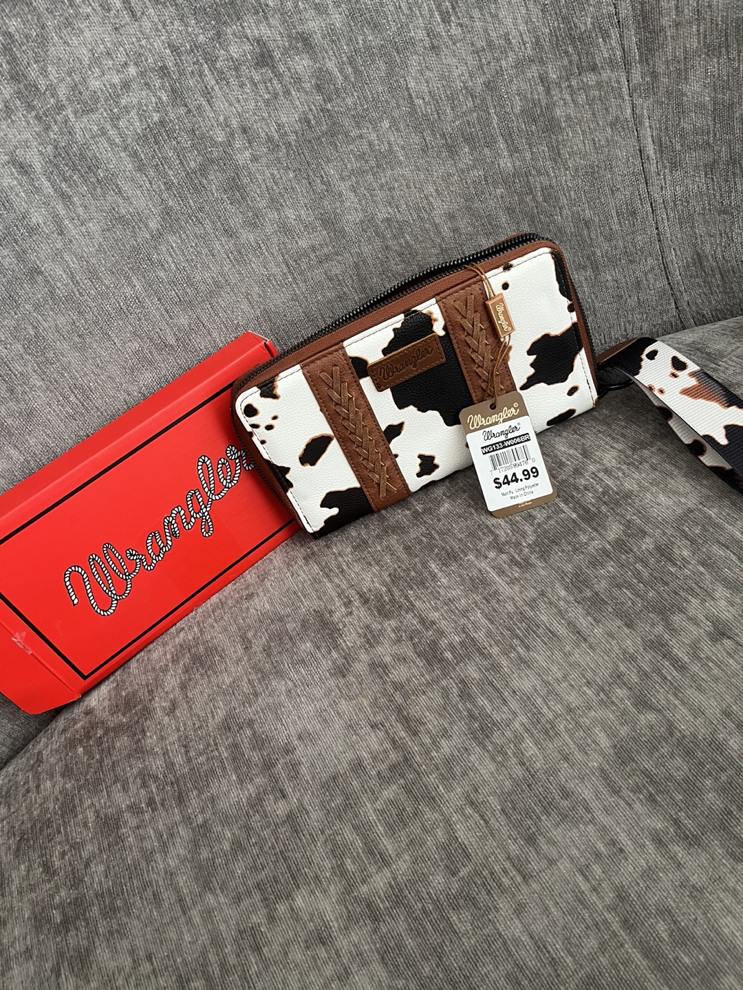 Wrangler Cow Print Wallet - photo 5