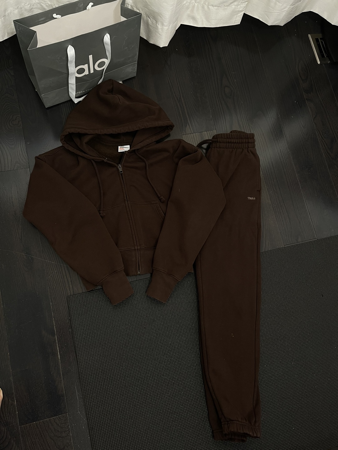 Aritzia set hoodie and pant