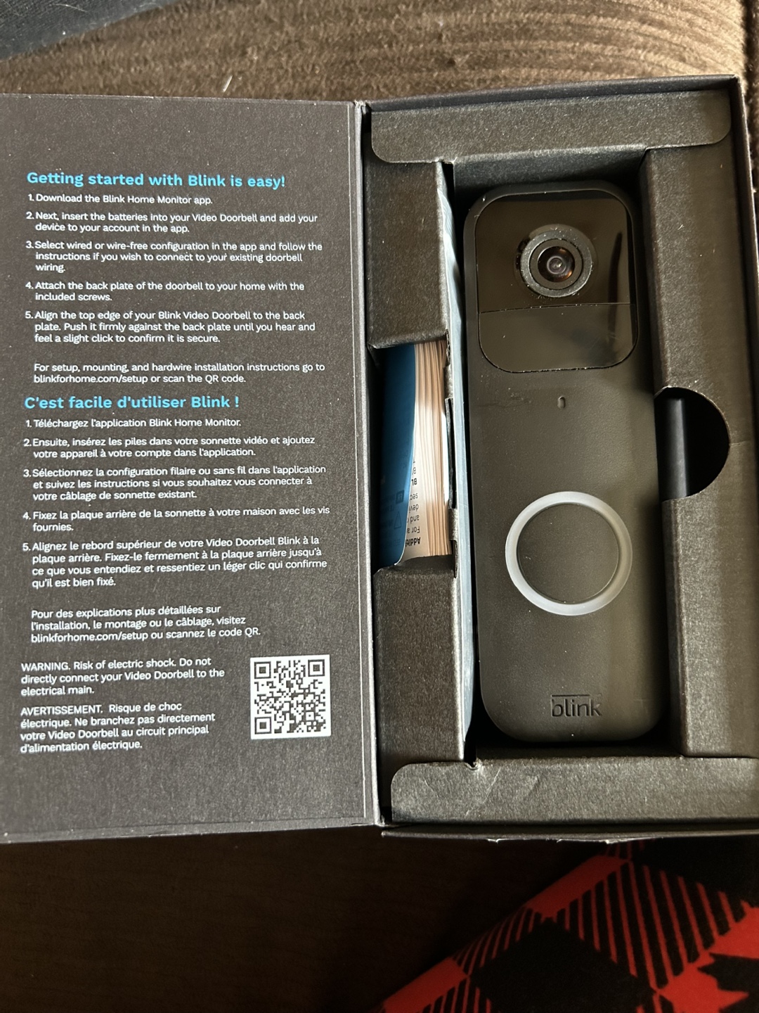 Blink Video Doorbell - Battery or Wired - photo 2
